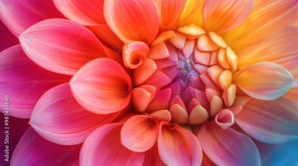 A close-up of vibrant flower photography, capturing the intricate details of petals, textures, and colors in a natural light setting A close-up of vibrant flower photography, capturing the intricate details of petals, textures, and colors in a natural light setting