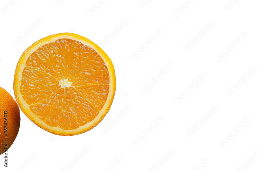 Orange isolated on a white background Orange isolated on a white background