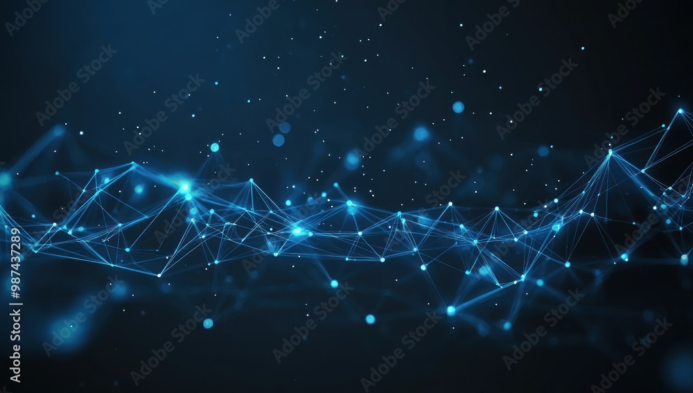 Abstract Digital Network Background Abstract Digital Network Background