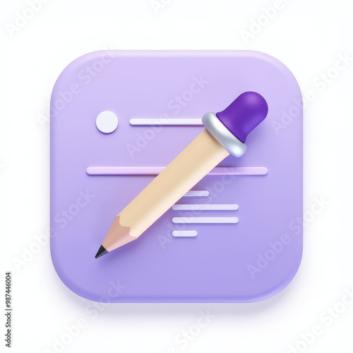 VibrantTech3D Resume Builder App Icon photo