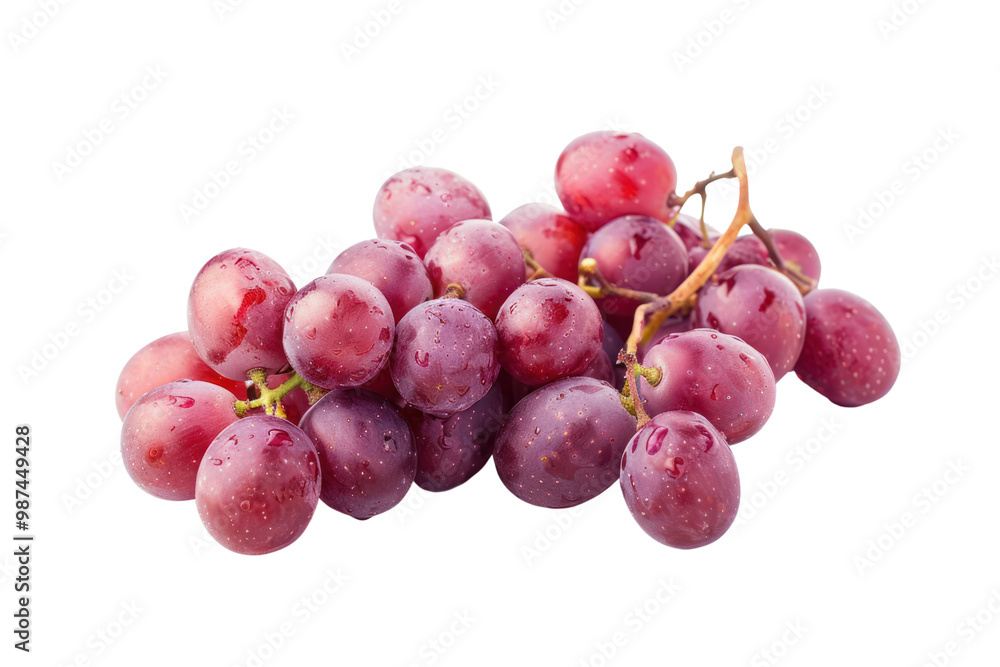 Grapes isolated on a white background Grapes isolated on a white background