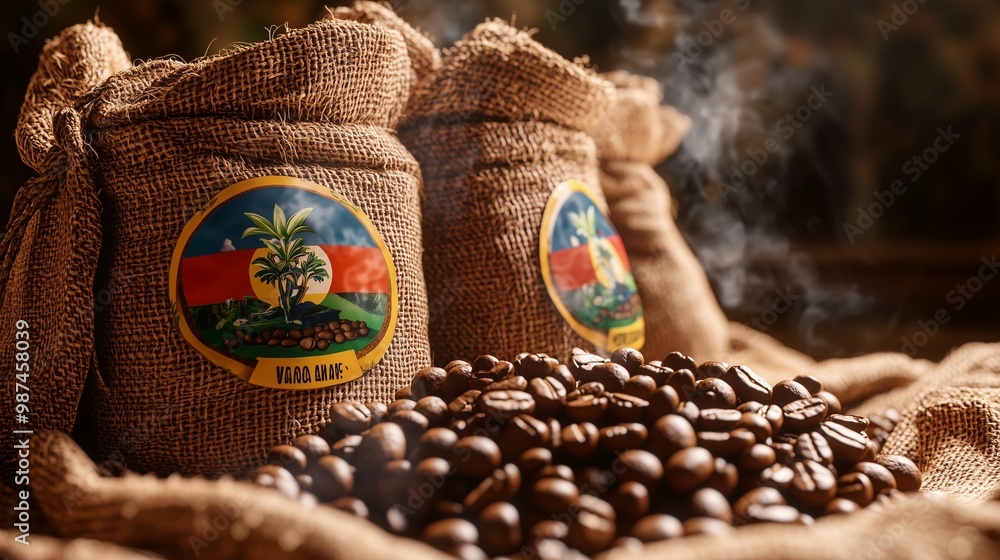 Fototapeta premium Supreme Coffee Beans 