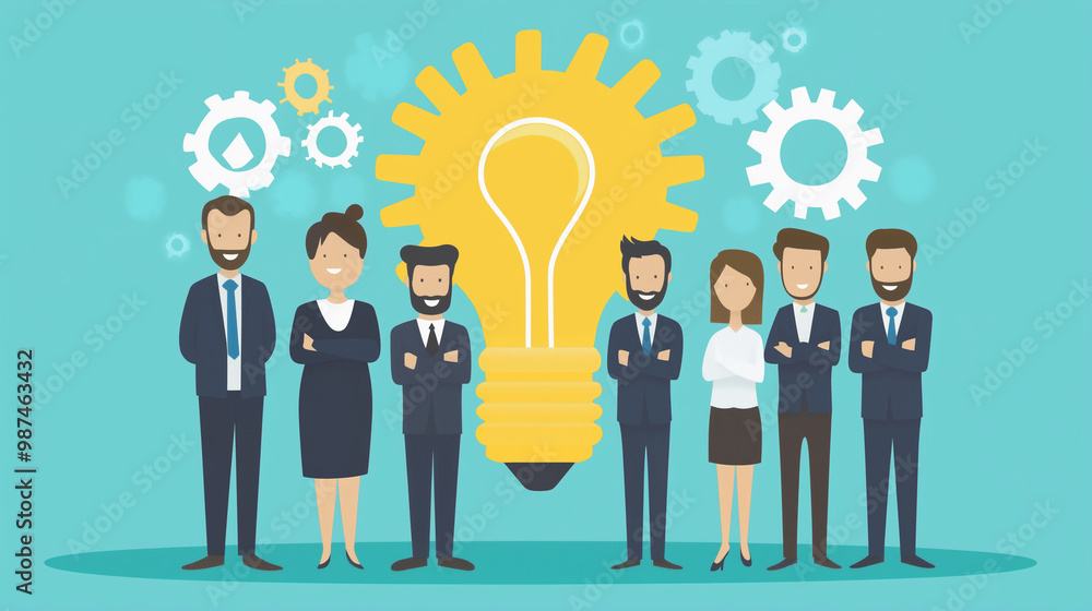 Teamwork and Innovation: Lightbulbs and Gears in Action Teamwork and Innovation: Lightbulbs and Gears in Action