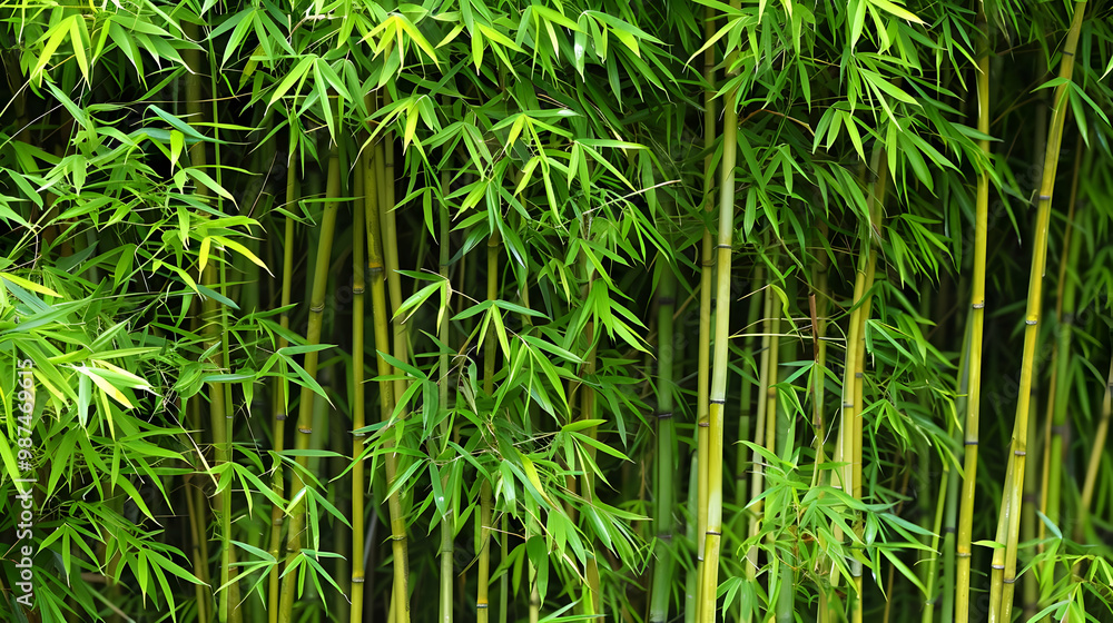 Lush Green Bamboo Forest Nature Wallpaper Lush Green Bamboo Forest Nature Wallpaper
