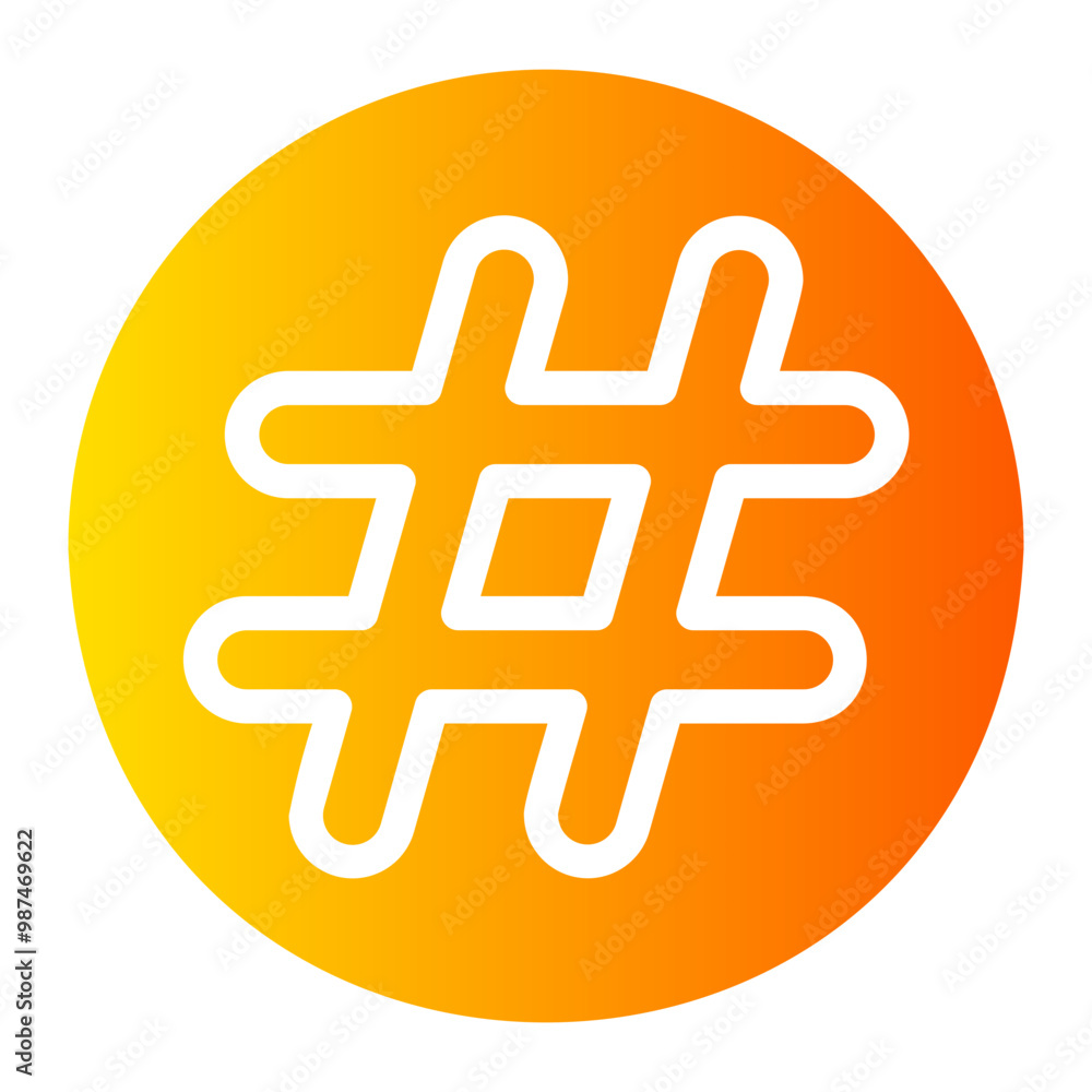 Fototapeta premium hastag