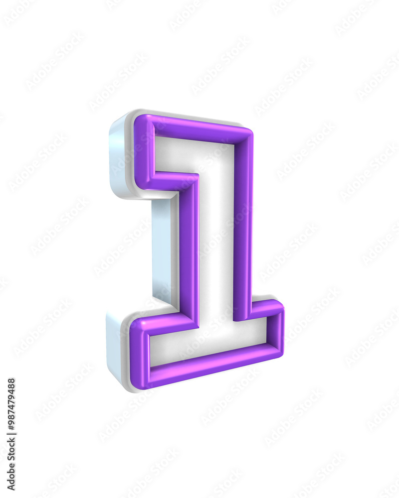 3D Render number 3D Render number