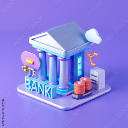 VibrantTech3D Banking App icon photo