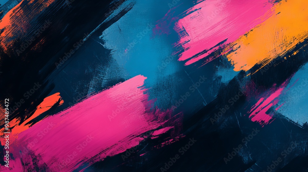 artistic background featuring brush strokes, vibrant colors, and a dark backdrop artistic background featuring brush strokes, vibrant colors, and a dark backdrop