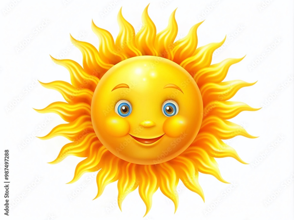 Bright and Cheerful Sun PNG Clipart for Creative Projects and Graphic Design Needs Bright and Cheerful Sun PNG Clipart for Creative Projects and Graphic Design Needs