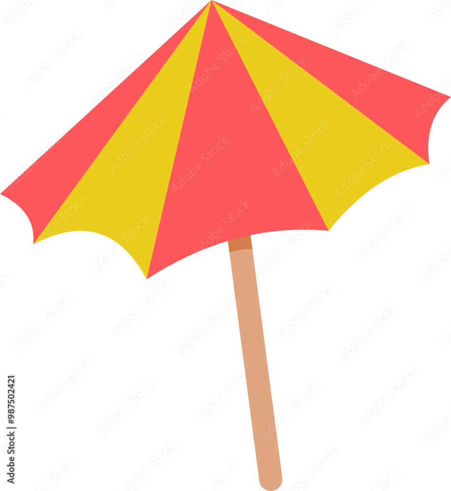Obraz premium Summer Illustration Icon