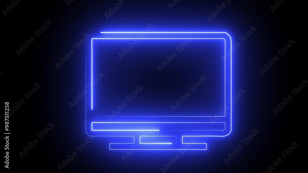 Glowing colored neon frame with moving lines on a transparent alpha channel background in a seamless loop. VJ backdrop for club, show, music video, presentation, Electronic device.
Glowing colored neon frame with moving lines on a transparent alpha channel background in a seamless loop. VJ backdrop for club, show, music video, presentation, Electronic device.