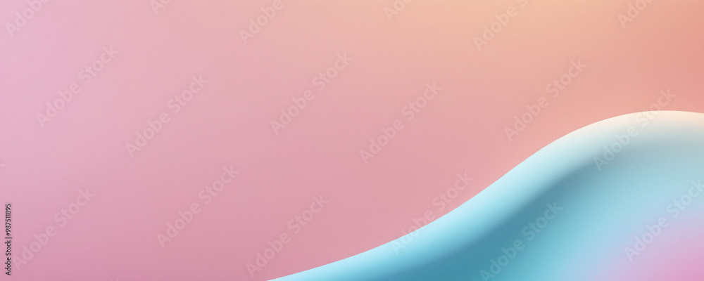 Abstract Pastel Wave Background Abstract Pastel Wave Background