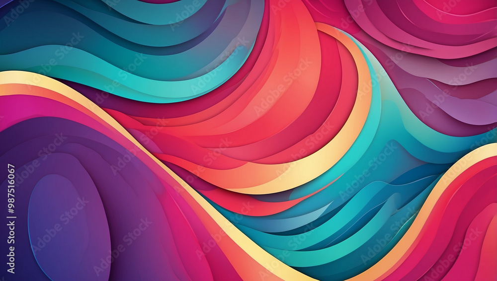Curve Light Background Curve Light Background
