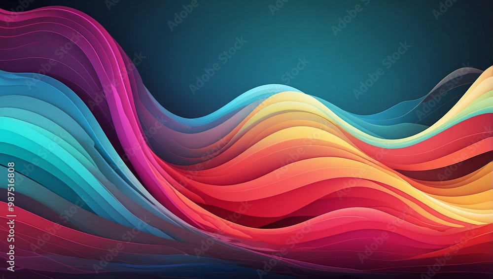 Curve Light Background Curve Light Background
