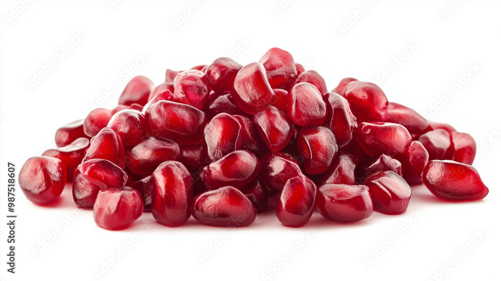 pomegranate isolated on white background pomegranate isolated on white background