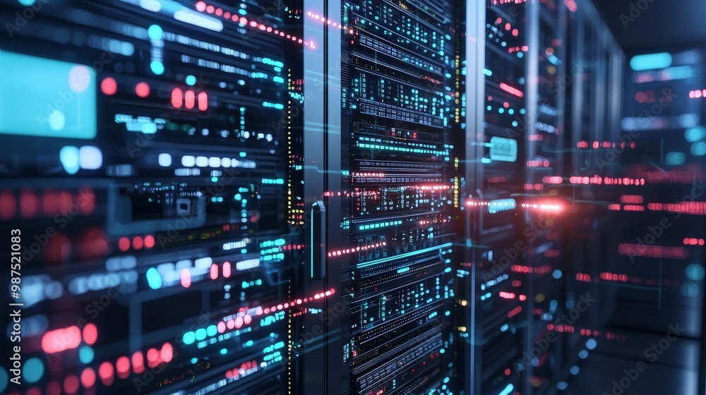 A vulnerability scan being run on a corporate network, checking for potential security gaps A vulnerability scan being run on a corporate network, checking for potential security gaps