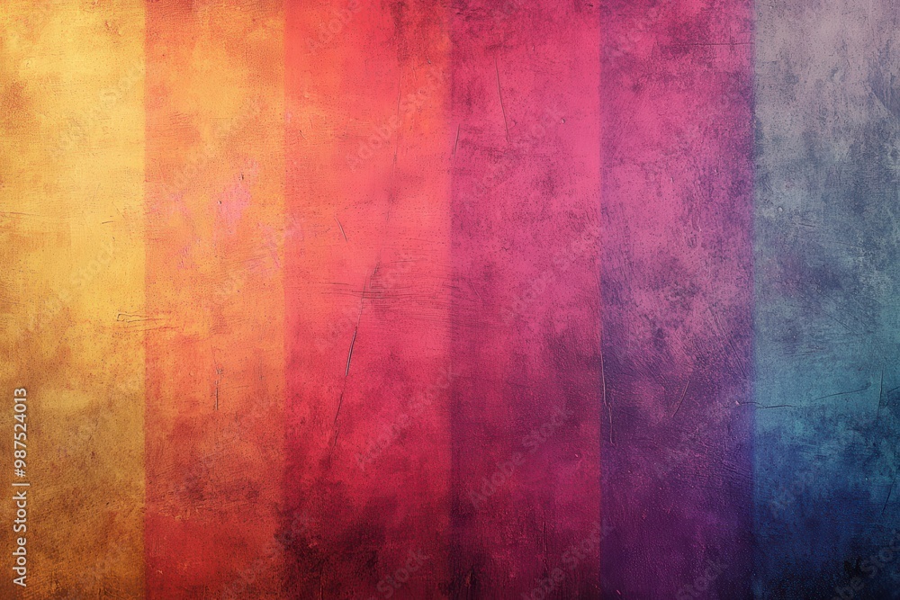 Obraz premium Abstract Rainbow Gradient on a Textured Surface