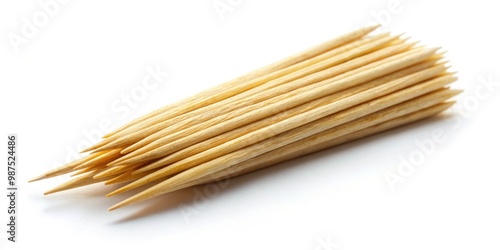 Wallpaper Mural A wooden or plastic tool used to remove food particles from teeth after meals, keeping oral hygiene clean and fresh. Torontodigital.ca