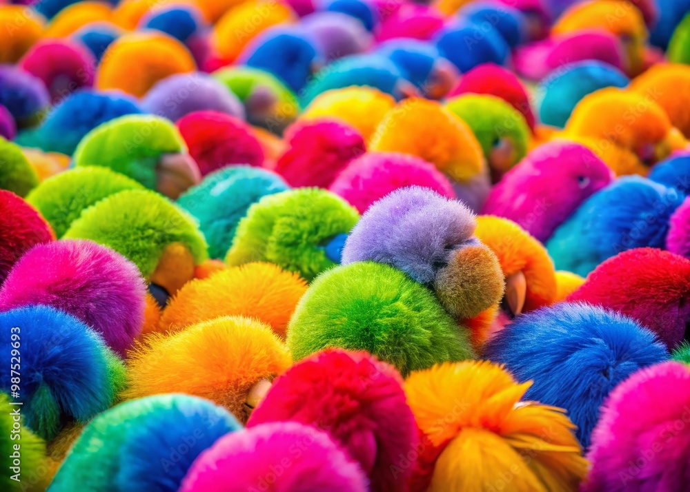 Close-up View of Flock Texture in Soft Colors Creating a Unique and Abstract Background Design Close-up View of Flock Texture in Soft Colors Creating a Unique and Abstract Background Design