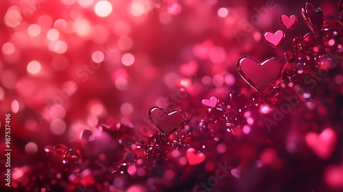 Valentine's day abstract background  photo