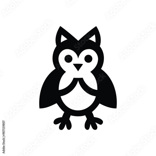 Vector file for Silhouette animal icon photo