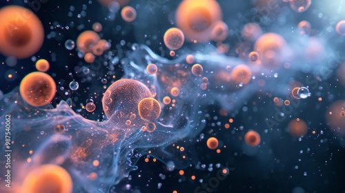 "Dancing Dust: A Microscopic World in Motion"