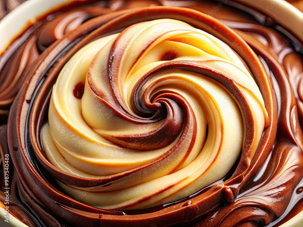 Indulge in a decadent chocolate and vanilla swirl dessert, boasting a creamy texture and an eye-catching presentation that tantalizes the senses and delights the palate. Indulge in a decadent chocolate and vanilla swirl dessert, boasting a creamy texture and an eye-catching presentation that tantalizes the senses and delights the palate.