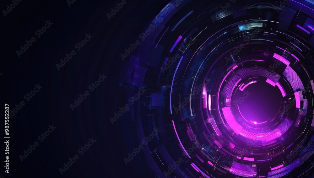 Abstract Futuristic Digital Interface Abstract Futuristic Digital Interface
