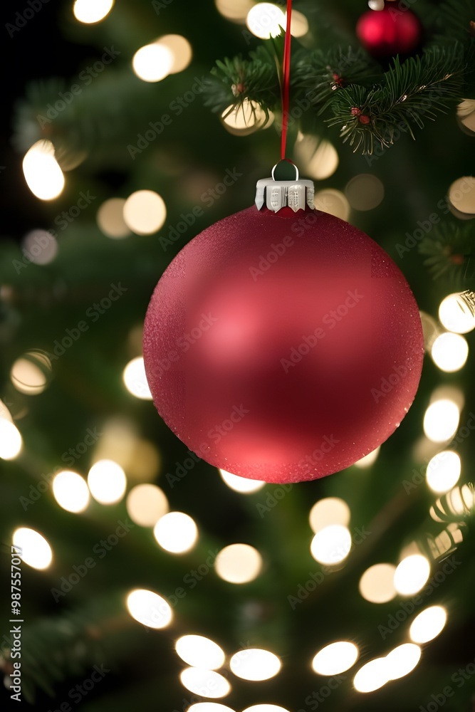 ia generated. christmas tree decorations ia generated. christmas tree decorations