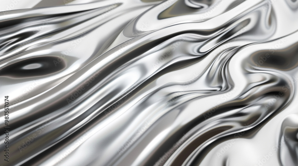 Metallic silver texture with smooth lines – polished and reflective metallic background, subtle textures for a high-end corporate feel. Metallic silver texture with smooth lines – polished and reflective metallic background, subtle textures for a high-end corporate feel.