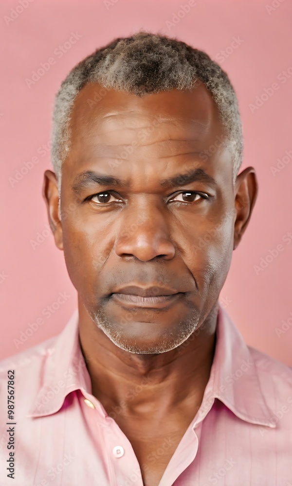 Close-Up Studio Shoot of a Middle-Aged African American Man
Close-Up Studio Shoot of a Middle-Aged African American Man