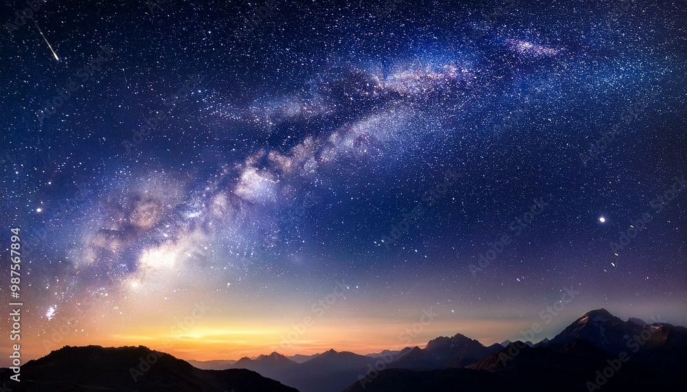 High definition star field, colorful night sky space. High definition star field, colorful night sky space.