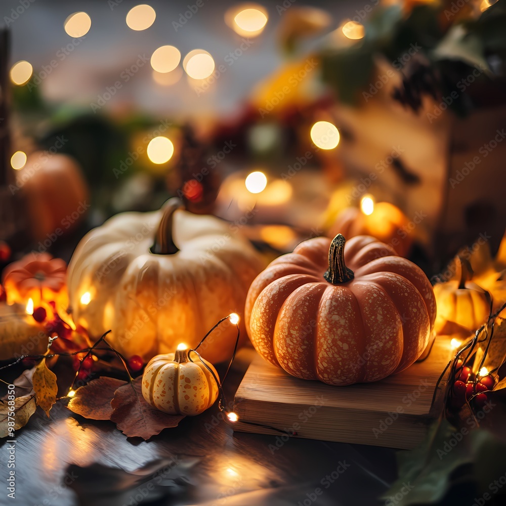Autumn Harvest Thanksgiving Event Flyer with Cozy Warmth and Festive Pumpkins for Catering and Event Planners Autumn Harvest Thanksgiving Event Flyer with Cozy Warmth and Festive Pumpkins for Catering and Event Planners