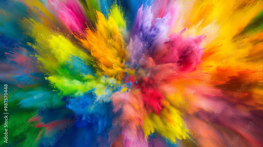 color burst explosion 