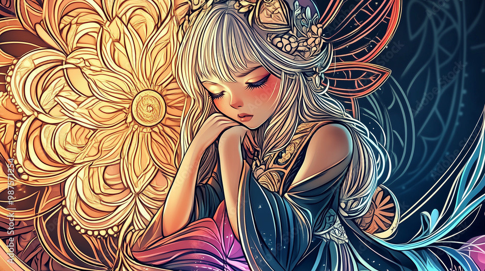 cute girly princess fantasy angel femininity yin 