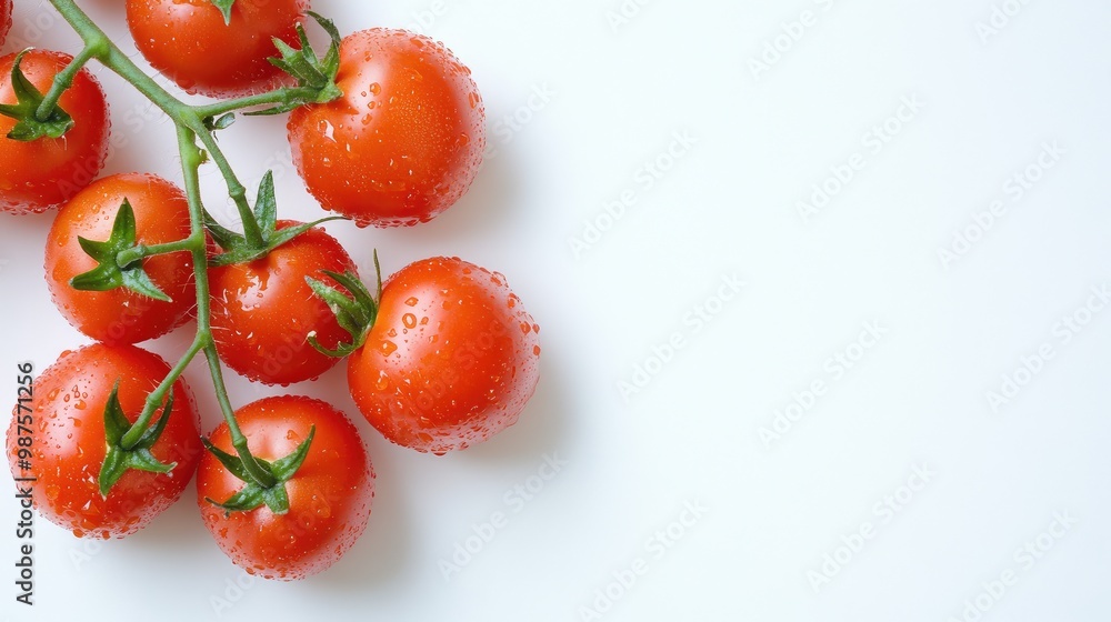 tomatoes on a vine tomatoes on a vine