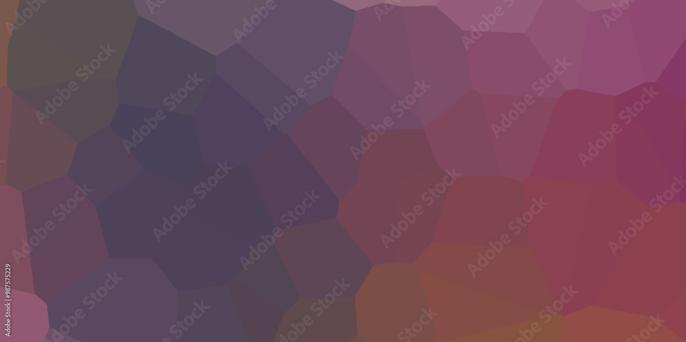 Fototapeta premium Illustration of abstract Blue, Pink, Red, Yellow horizontal low poly background, Light Multicolor, Rainbow vector triangle mosaic cover, abstract colorful background.