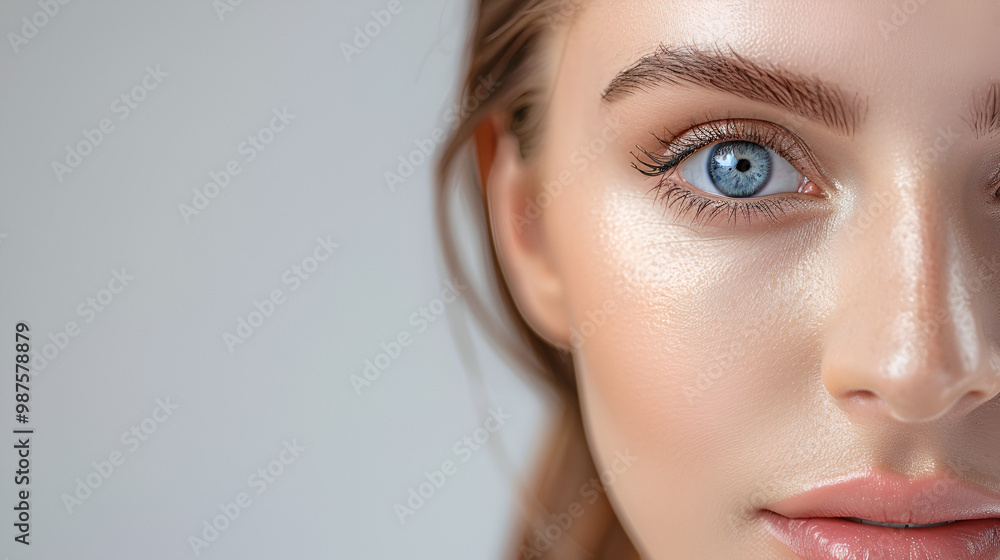 Beauty concept skin aging. anti aging procedures Beauty concept skin aging. anti aging procedures
