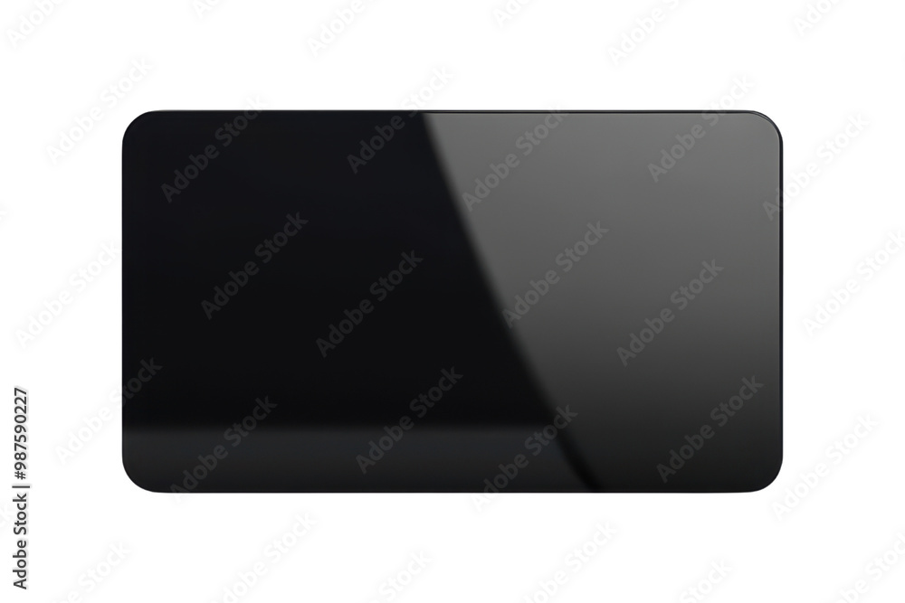 A sleek, black rectangular surface with a glossy finish, reflecting light subtly, creating a modern aesthetic. A sleek, black rectangular surface with a glossy finish, reflecting light subtly, creating a modern aesthetic.