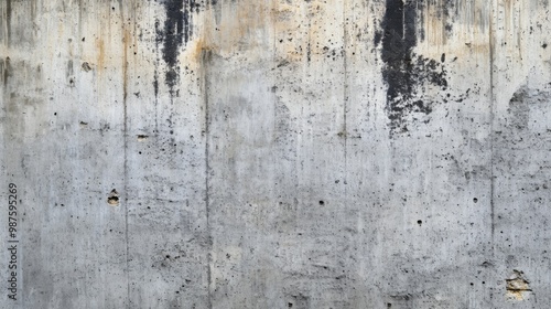 A textured concrete wall background with natural imperfections, ideal for adding a rugged and industrial feel to creative designs.