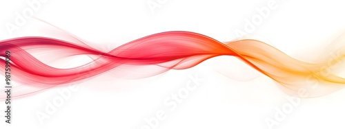 Mesmerizing Light Wave with Vibrant Redshift Spectrum   Abstract Digital