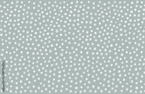 Hand drawn circles wallpaper