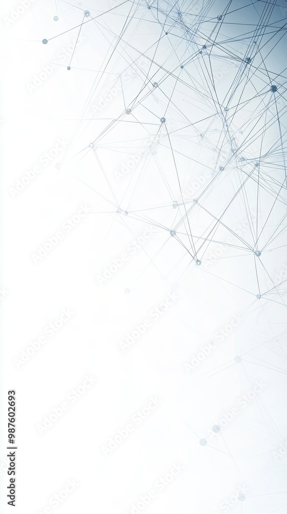 Abstract network design with intersecting lines and dots, creating a modern digital backdrop for various applications. Abstract network design with intersecting lines and dots, creating a modern digital backdrop for various applications.