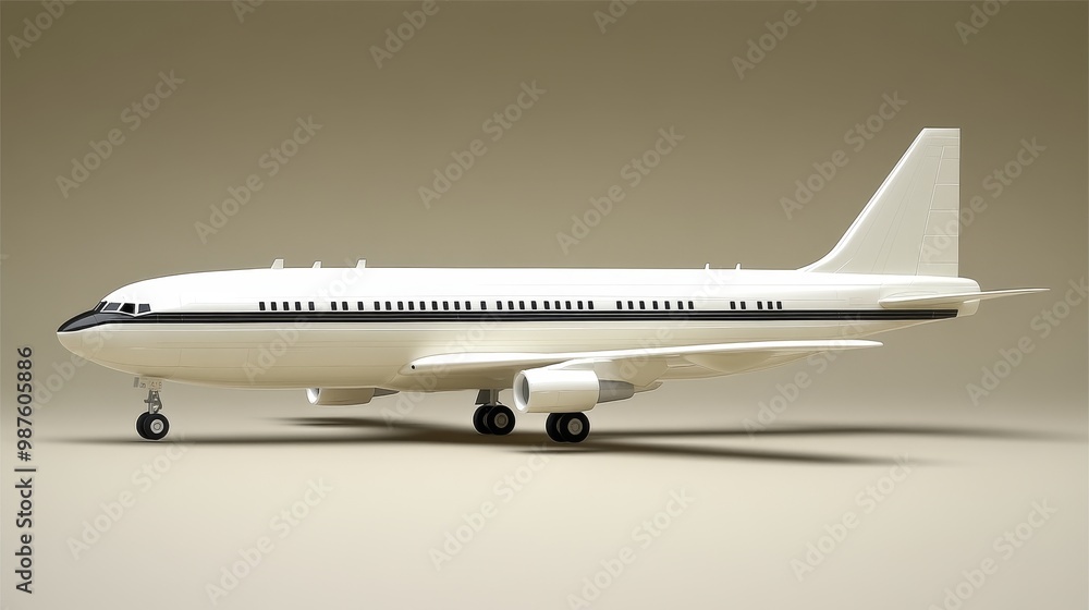 A sleek and modern airplane model showcasing elegant design and professional features, ideal for aviation enthusiasts and presentations. A sleek and modern airplane model showcasing elegant design and professional features, ideal for aviation enthusiasts and presentations.