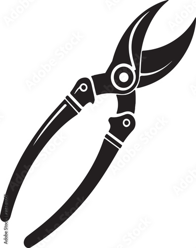 garden secateurs Silhouette 