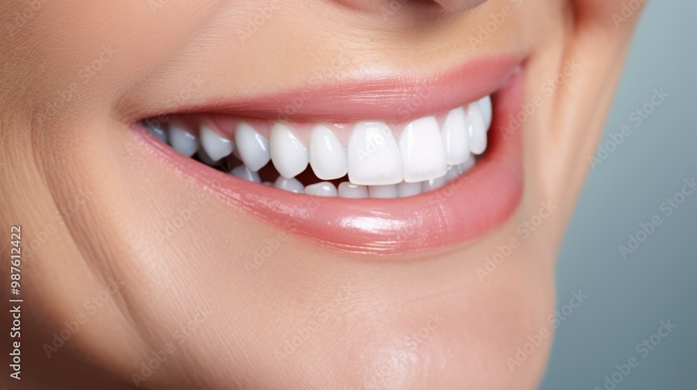 Obraz premium Dental Care. close up mouth senior or adult, Healthy Smile Elderly show beautiful of teeth, confident in orthodontics, advertising, white teeth, online plating, dentures, dental implants,.