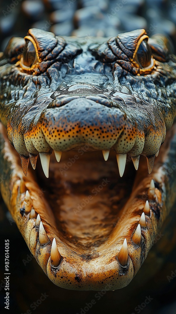 a crocodile's jaws a crocodile's jaws