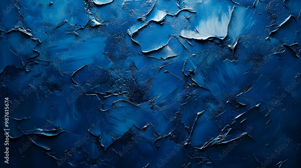 Abstract Blue Paint Texture Background Abstract Blue Paint Texture Background