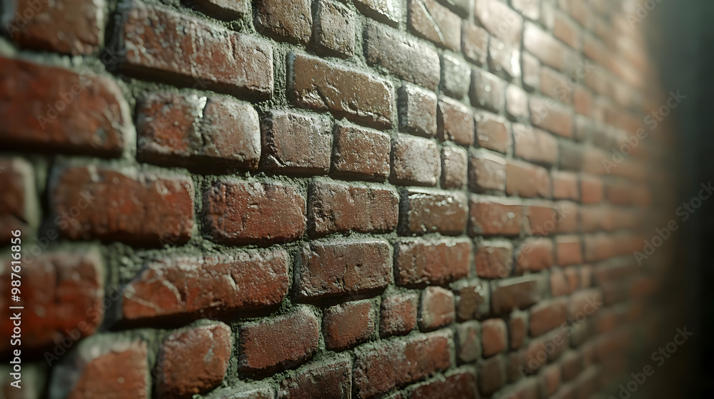 Red Brick Wall Background Illustration Red Brick Wall Background Illustration