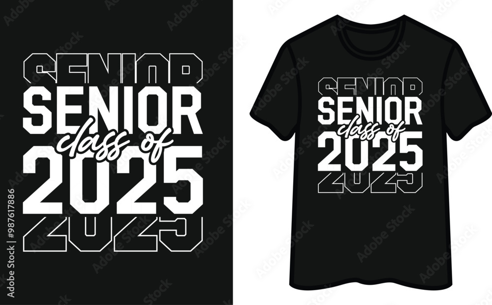 Senior Class Of 2025 T-Shirt Design Senior Class Of 2025 T-Shirt Design